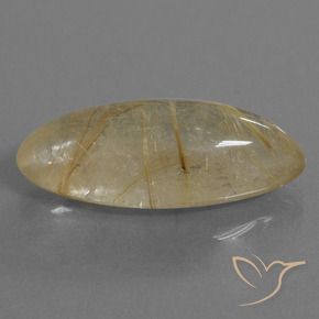 Quartz rutile Marron doré très clair naturelle Marquise, 14.68 ct, Transparent