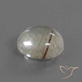 Quartz rutile Marron clair naturelle Tour, 3.48 ct, Transparent