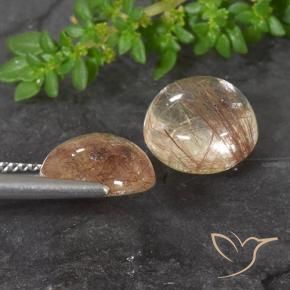 Shop natural 7.67ct Orange rouge foncé Quartz rutile gems, Tour, from Inde at GemSelect. In stock, global shipping!