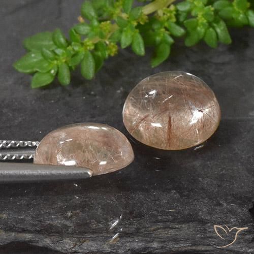 Shop natural 6.52ct Orange rouge foncé Quartz rutile gems, Tour, from Inde at GemSelect. In stock, global shipping!