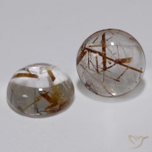 Shop natural 4.77ct Clair avec brun Quartz rutile gems, Tour, from Inde at GemSelect. In stock, global shipping!