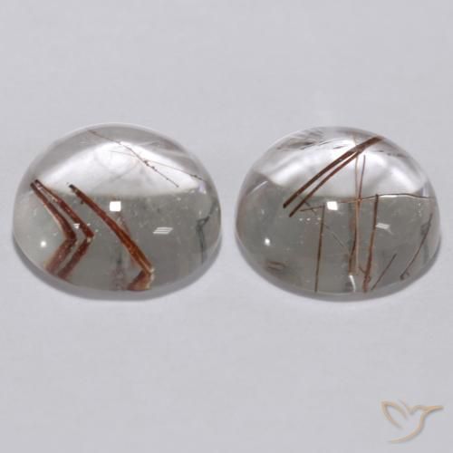 Shop natural 5.74ct Clair avec cuivre Quartz rutile gems, Tour, from Inde at GemSelect. In stock, global shipping!