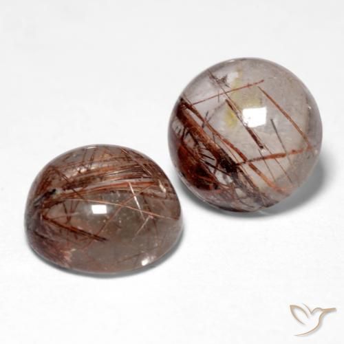 Shop natural 3.33ct Clair avec brun Quartz rutile gems, Tour, from Inde at GemSelect. In stock, global shipping!