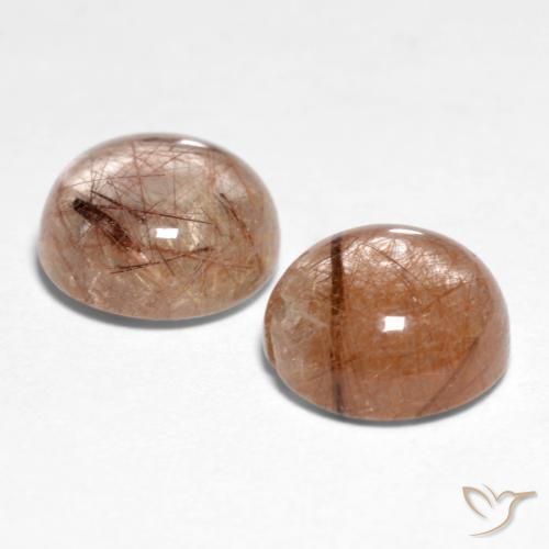 Shop natural 3.11ct Marron chaud Quartz rutile gems, Tour, from Inde at GemSelect. In stock, global shipping!