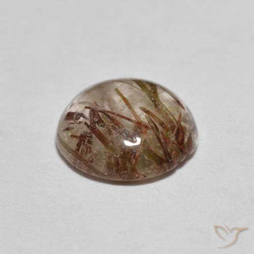 Quartz rutile Marron très clair naturelle Tour, 2.02 ct, Transparent