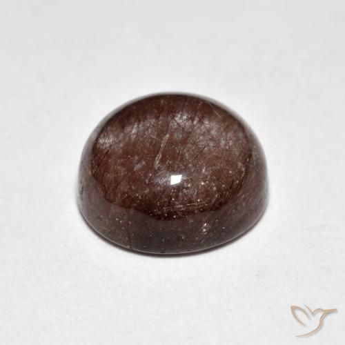 Quartz rutile Marron chaud naturelle Tour, 3.27 ct, Transparent