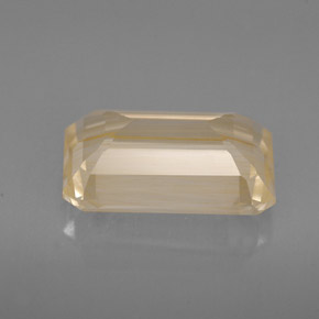 Topaze rutile Doré naturelle Transparent, 6.19 ct, Transparent / Translucide