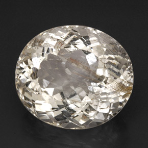 Topaze rutilée jaune naturelle transparent, 55,13 ct, transparent / translucide