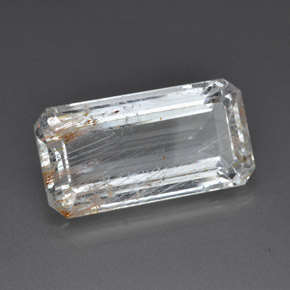 Topaze rutilée jaune naturelle transparent, 39,04 ct, transparent / translucide