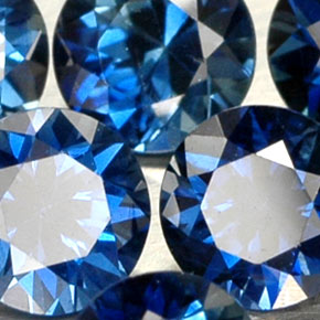 Achetez naturel ct bleue saphir gems, coupe roude, en provenance madagascar chez gemselect. en stock, livraison internationale!