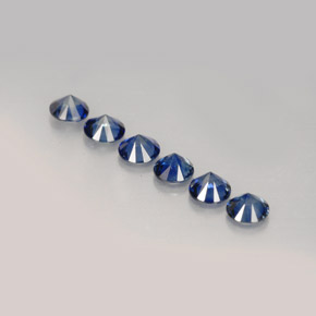 Achetez naturel ct bleue saphir gems, coupe roude, en provenance madagascar chez gemselect. en stock, livraison internationale!