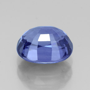 Saphir bleue naturelle coupe ovale, 2,24 ct, VVS-VS