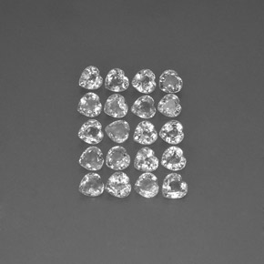 Achetez naturel ct multicolore saphir gems, forme de coeur, en provenance sri lanka (ceylan) chez gemselect. en stock, livraison internationale!