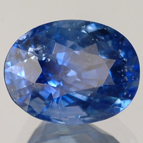 Saphir bleue naturelle coupe ovale, 1,78 ct, VS-SI
