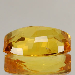 Saphir jaune naturelle forme fantaisie, 2,06 ct, VS-SI