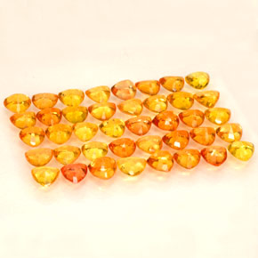 Achetez naturel ct orange saphir gems, trillion, en provenance tanzanie (songea) chez gemselect. en stock, livraison internationale!