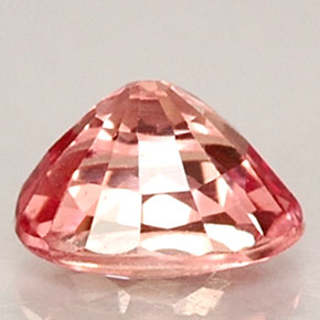 Saphir rose naturelle coupe ovale, 0,50 ct, VVS-VS
