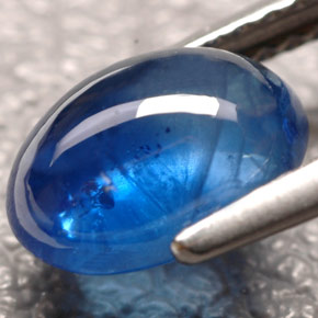 Saphir bleue naturelle transparent, 2,31 ct, transparent / translucide