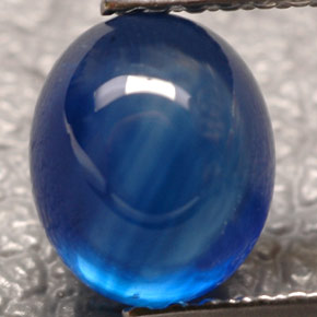Saphir bleue naturelle transparent, 1,90 ct, transparent / translucide