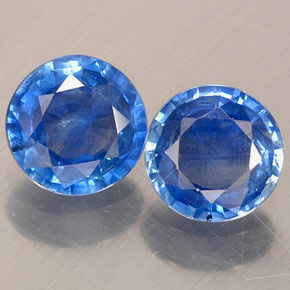 Achetez naturel ct bleue saphir gems, coupe roude, en provenance madagascar chez gemselect. en stock, livraison internationale!