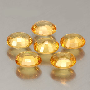 Achetez naturel ct orange saphir gems, coupe ovale, en provenance tanzanie (songea) chez gemselect. en stock, livraison internationale!
