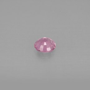 Saphir rose naturelle coupe roude, 0,54 ct, VS-SI