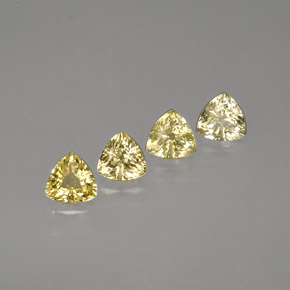 Achetez naturel ct jaune saphir gems, trillion, en provenance tanzanie chez gemselect. en stock, livraison internationale!
