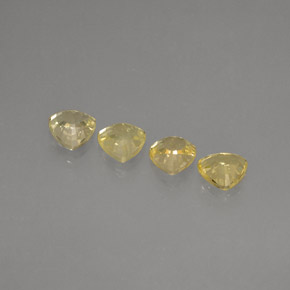 Achetez naturel ct jaune saphir gems, trillion, en provenance tanzanie chez gemselect. en stock, livraison internationale!