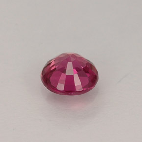 Saphir rose naturelle coupe roude, 0,37 ct, VS