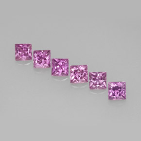 Achetez naturel 1,49ct pourpre saphir gems, carré, en provenance tanzanie chez gemselect. en stock, livraison internationale!