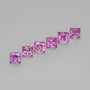 Achetez naturel 1,49ct pourpre saphir gems, carré, en provenance tanzanie chez gemselect. en stock, livraison internationale!