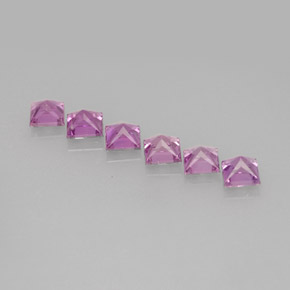 Achetez naturel 1,49ct pourpre saphir gems, carré, en provenance tanzanie chez gemselect. en stock, livraison internationale!