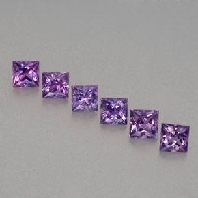 Achetez naturel ct violet saphir gems, carré, en provenance tanzanie chez gemselect. en stock, livraison internationale!