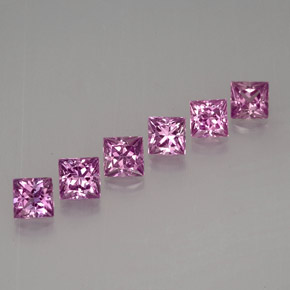 Achetez naturel ct violet saphir gems, carré, en provenance tanzanie chez gemselect. en stock, livraison internationale!