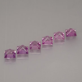 Achetez naturel ct violet saphir gems, carré, en provenance tanzanie chez gemselect. en stock, livraison internationale!