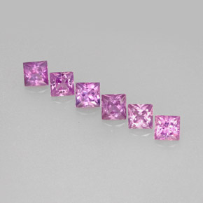 Achetez naturel ct violet saphir gems, carré, en provenance tanzanie chez gemselect. en stock, livraison internationale!
