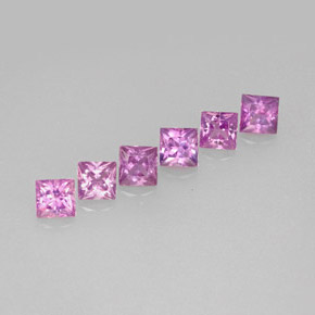 Achetez naturel ct violet saphir gems, carré, en provenance tanzanie chez gemselect. en stock, livraison internationale!