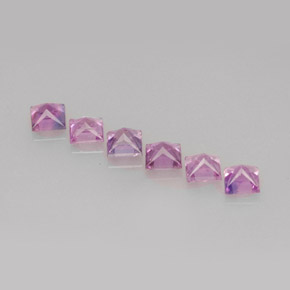 Achetez naturel ct violet saphir gems, carré, en provenance tanzanie chez gemselect. en stock, livraison internationale!