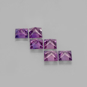 Achetez naturel ct violet saphir gems, carré, en provenance tanzanie chez gemselect. en stock, livraison internationale!