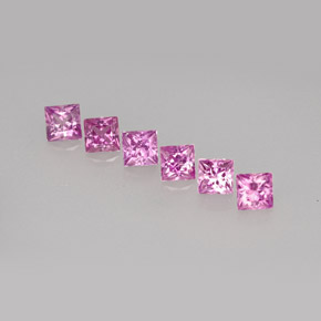 Achetez naturel ct violet saphir gems, carré, en provenance tanzanie chez gemselect. en stock, livraison internationale!