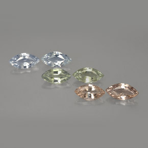 Achetez naturel ct multicolore saphir gems, marquise, en provenance tanzanie chez gemselect. en stock, livraison internationale!