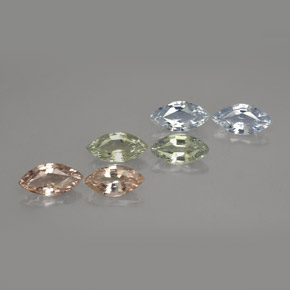 Achetez naturel ct multicolore saphir gems, marquise, en provenance tanzanie chez gemselect. en stock, livraison internationale!