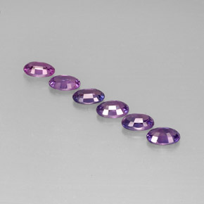 Achetez naturel ct violet saphir gems, coupe ovale, en provenance tanzanie chez gemselect. en stock, livraison internationale!