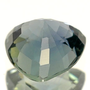 Saphir vert naturelle trillion, 1,08 ct, VS