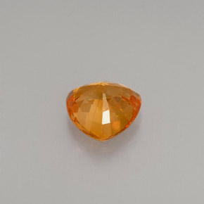 Saphir orange naturelle trillion, 1,11 ct, VS