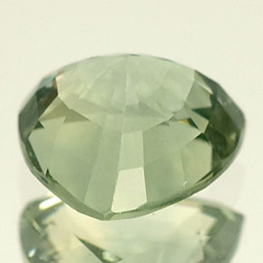 Saphir vert naturelle trillion, 1,04 ct, VS