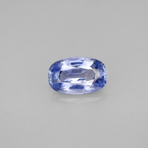 Saphir bleue naturelle coupe ovale, 1,57 ct, VS