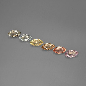 Achetez naturel ct multicolore saphir gems, marquise, en provenance tanzanie chez gemselect. en stock, livraison internationale!