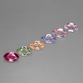 Achetez naturel ct multicolore saphir gems, marquise, en provenance tanzanie chez gemselect. en stock, livraison internationale!