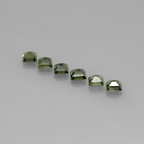 Achetez naturel ct vert saphir gems, carré, en provenance thaïlande chez gemselect. en stock, livraison internationale!